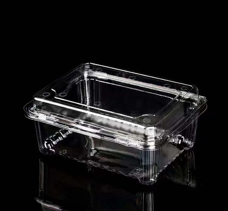 Supermarket Fruits Container Strawberry Plastic Blister Packing Disposable Fruit And Vegetable