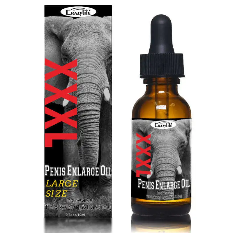 10ml Men's Essential Oil for Dick Massage Penis Enlargement and Thickening Growth Liquid Enhances Erection-Adult Sex Product