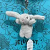 Gray bunny rabbit pendant