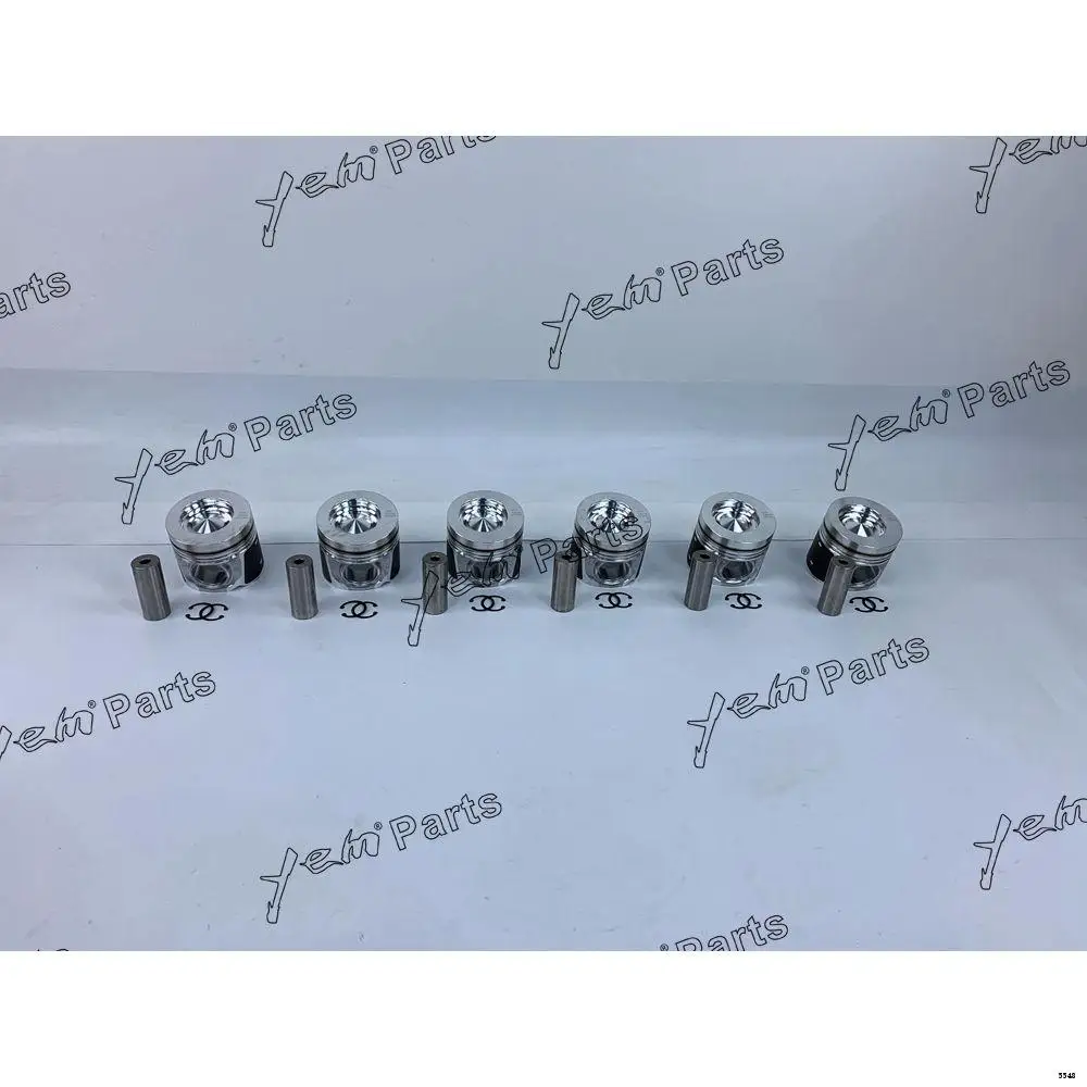 Hot Sale New Engine Cylinder Pistons For Volvo D6E Machinery Diesel Engine Parts