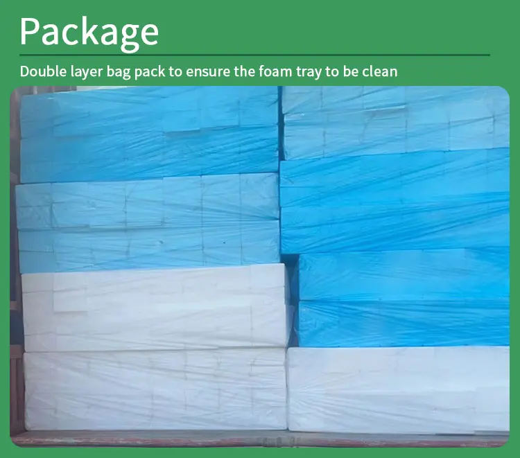 Vacuum Blood Collection Tube Tray Styrofoam Rack For 13mm Test Tube 100