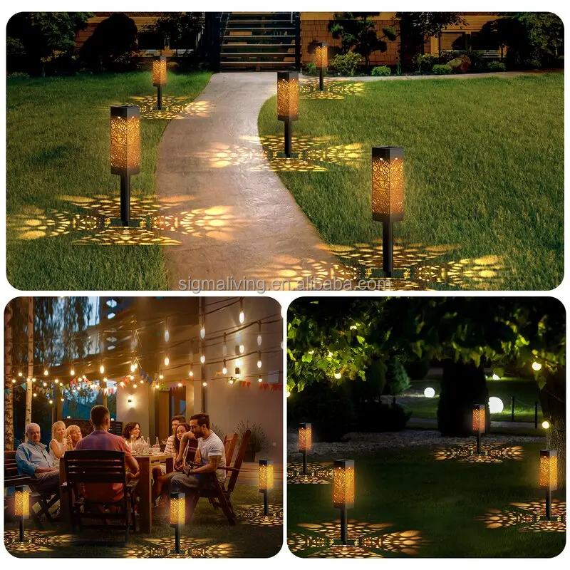New arrival battery powered integrated LED light waterproof outdoor garden solar light