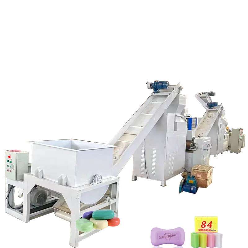 Máquina para hacer jabón de baño Línea de producción Mini barra líquida