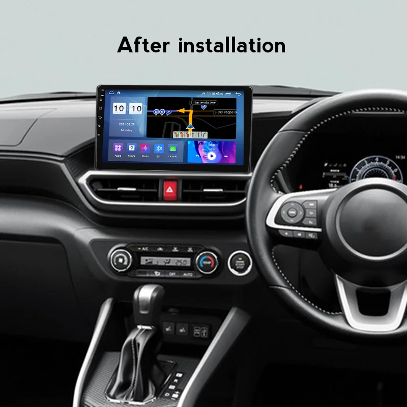 Mekede Android10 2DIN Car Audio System for Toyota Raize 2020 IPS DSP RDS Radio GPSNavigation Car Video DVD Player