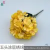Five-layer coated hydrangea XQ yellow