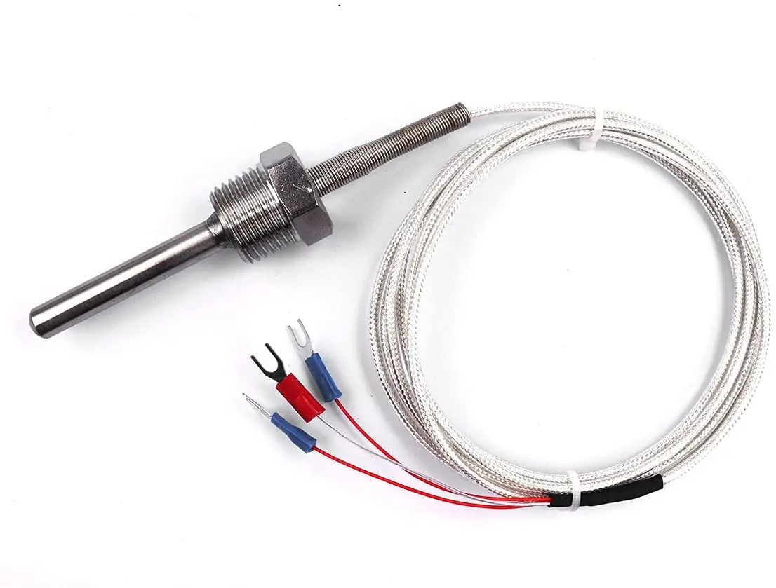 Customized Npt1/4 G1/4 Thread Pt100 Thermocouple Temperature Sensor ...