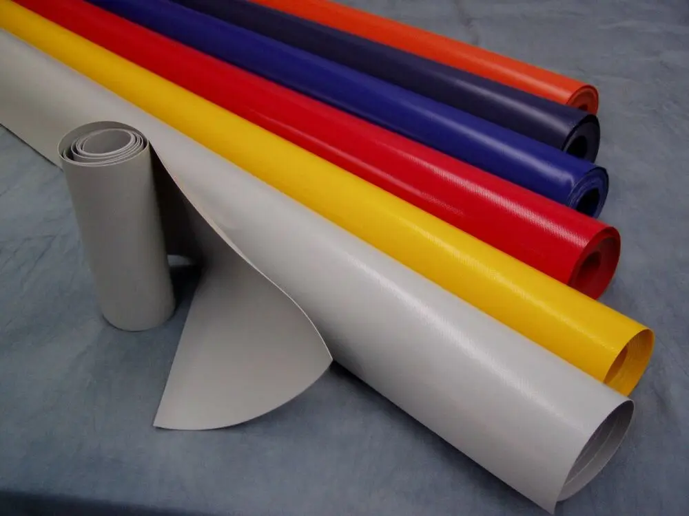 Professional Manufacture 950gsm Polyester PVC Coated Tarpaulin Fabric Roll for Inflatable Boat