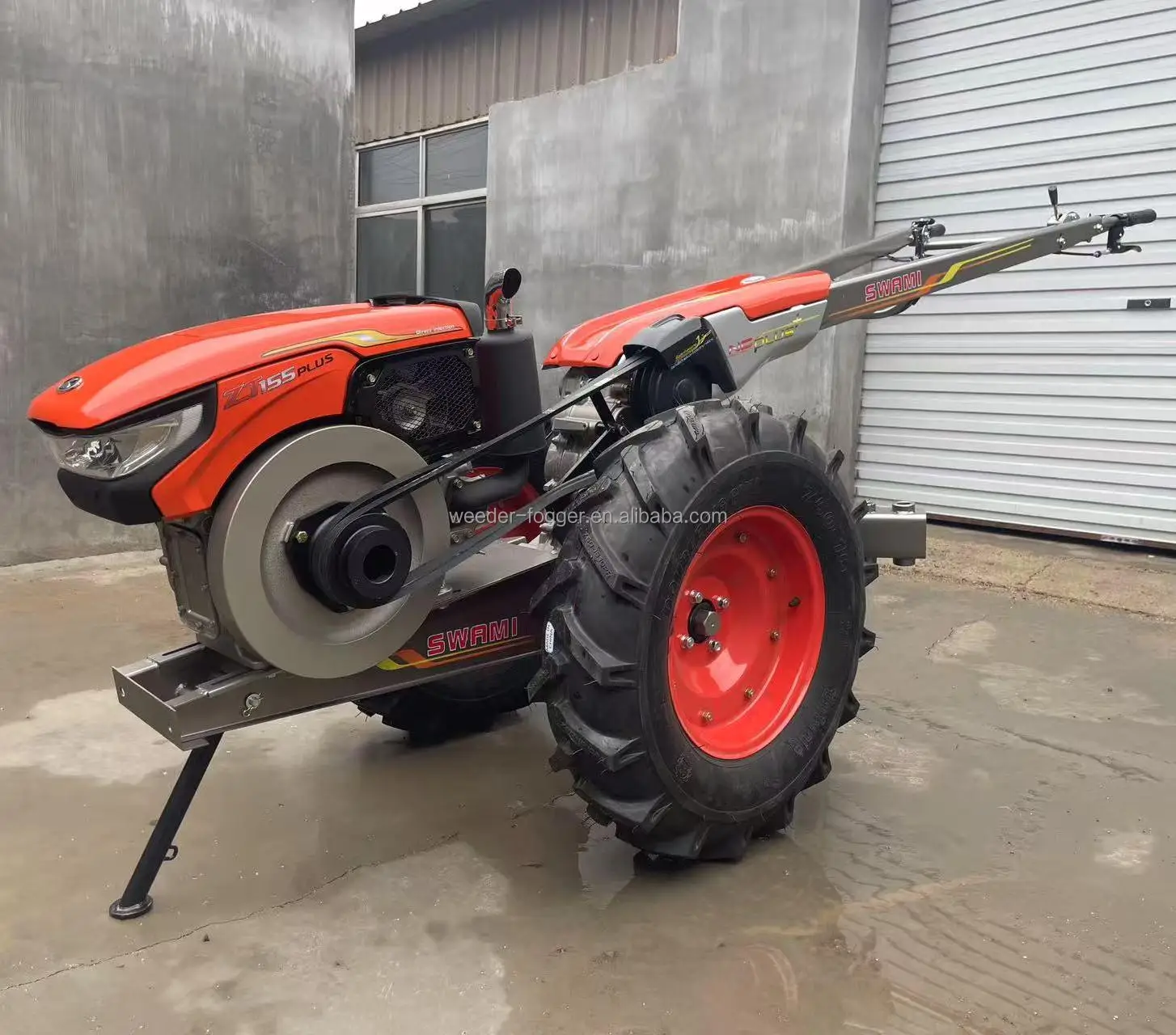 Zt Riesel ZT 155 Diesel Engine 2WD Mini Walking Tractor - 15 HP Agricultural Farm ...