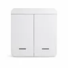 White 2 gang switch
