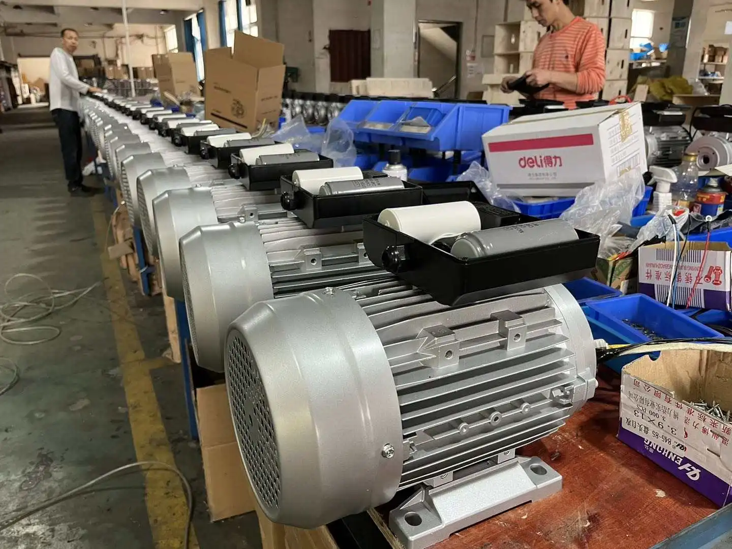 5.5hp 4kw 50hz 1420rpm 380v Electric Motor 100L3-4 Hollow Shaft Volta 5kw Rated Three-Phase Asynchronous Induction Motor AC