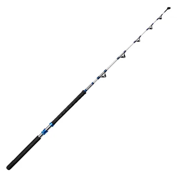 For Carbon Deep Sea Towing Boat Fishing Rod with Hard Action Straight/Bent Lever Rotating Fixed Guide Ring 2 Sections – Hard Lure – view 2
