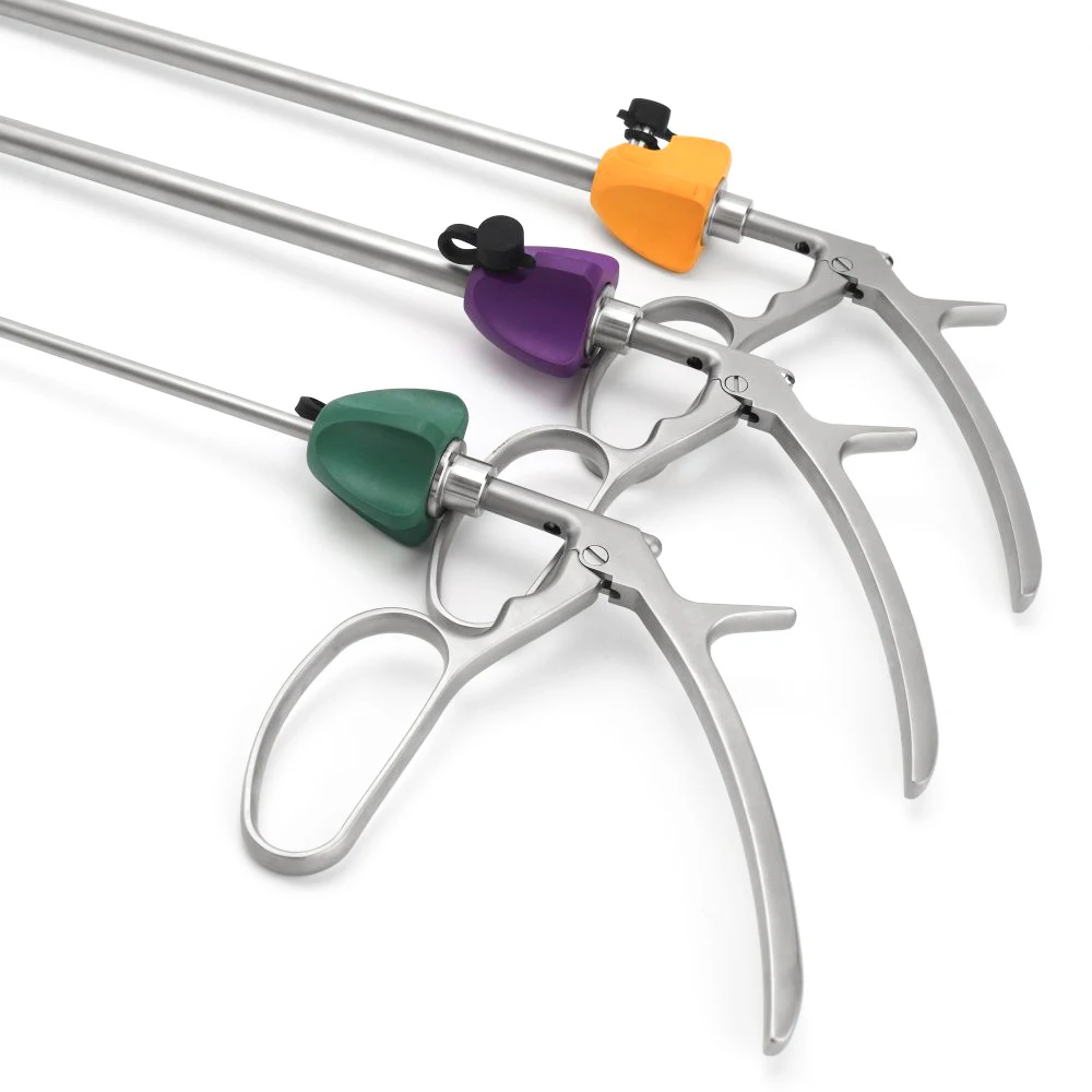 Laparoscopic Reusable Hemolok Clip Forceps, Polymer Hemostatic Clip ...