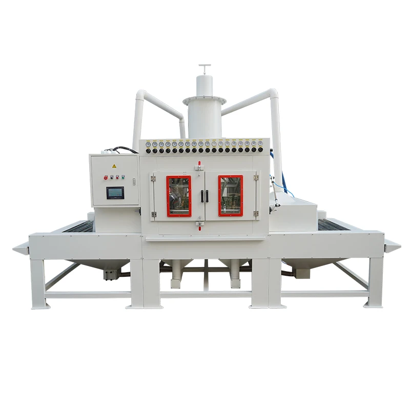 Automatic Roller Conveyor Sandblasting Machine for Beam