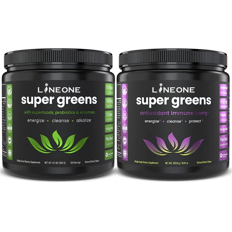 Herbal Supplements Private Label Organic Superfood Supergreens Powder Super Greens Powder
