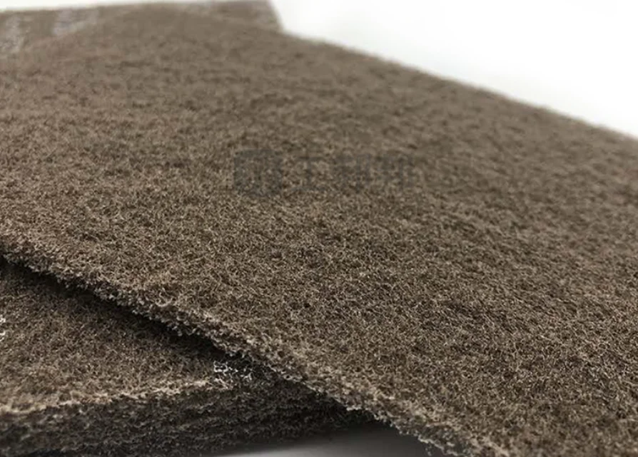 6-Inch Red Metal Deburring and Grinding Wheel Non-Woven Fiber Abrasive ...