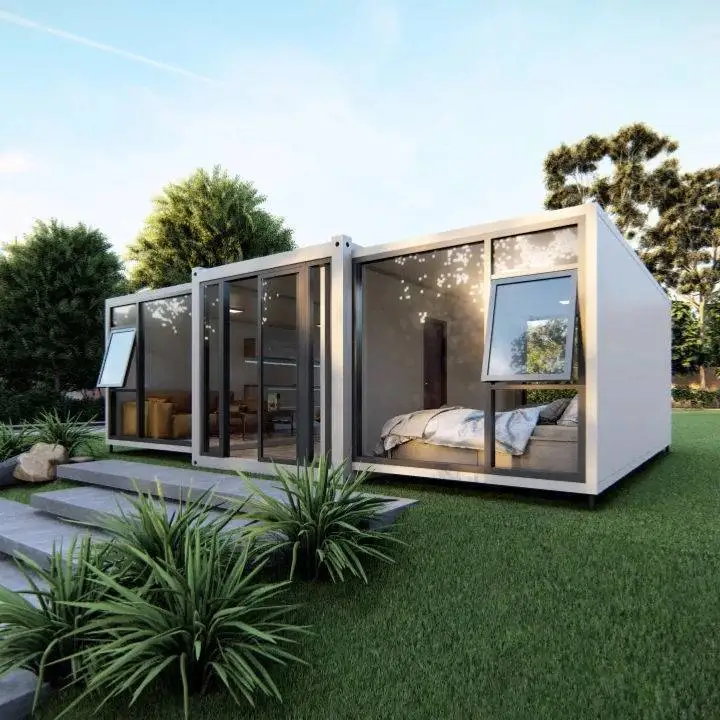 Factory 40Ft 20Ft Luxury Foldable Expandable Container House Camping Prefabricated Tiny Portable Folding Container House
