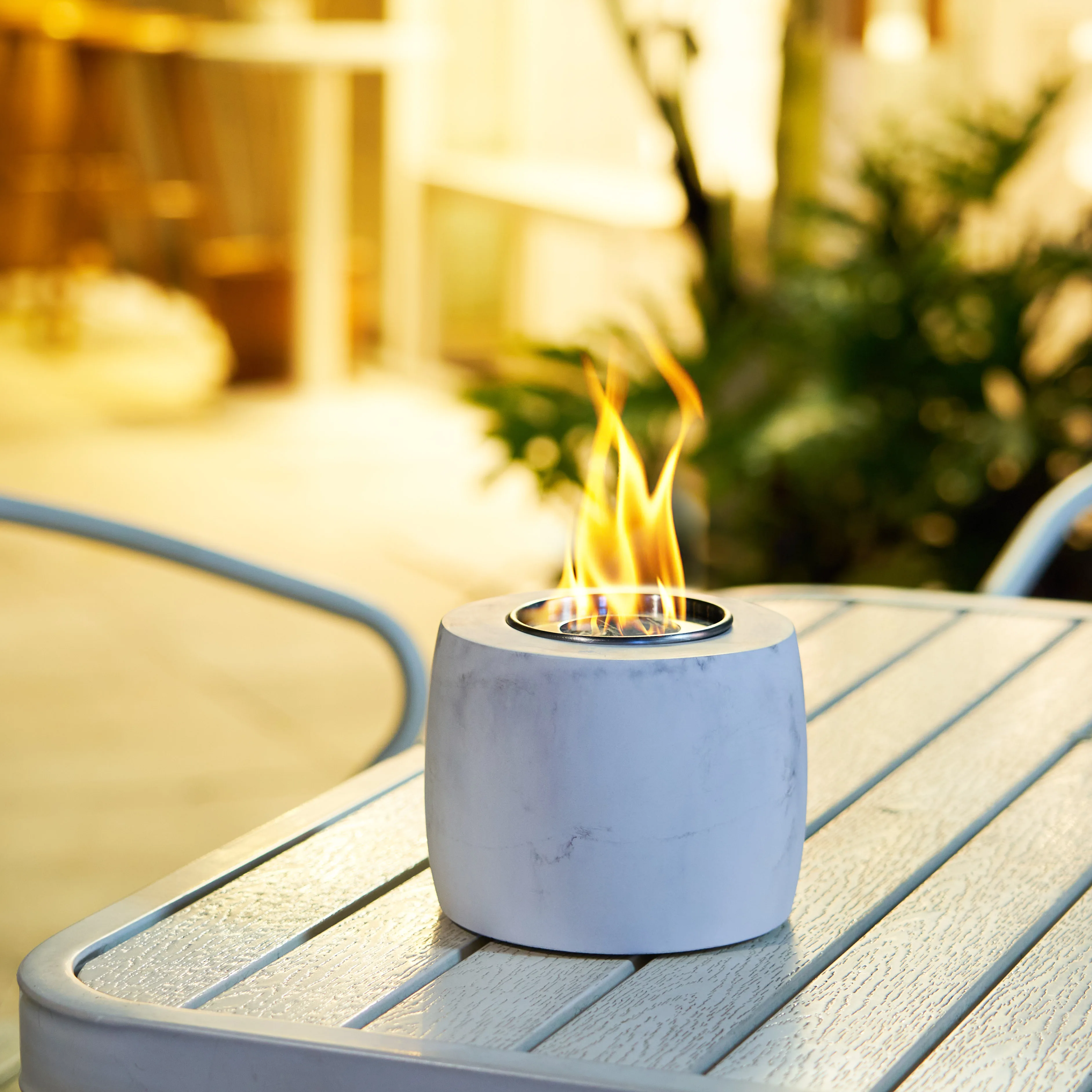 Indoor And Outdoor Table Fire Decoration Table Top Fireplace Mini