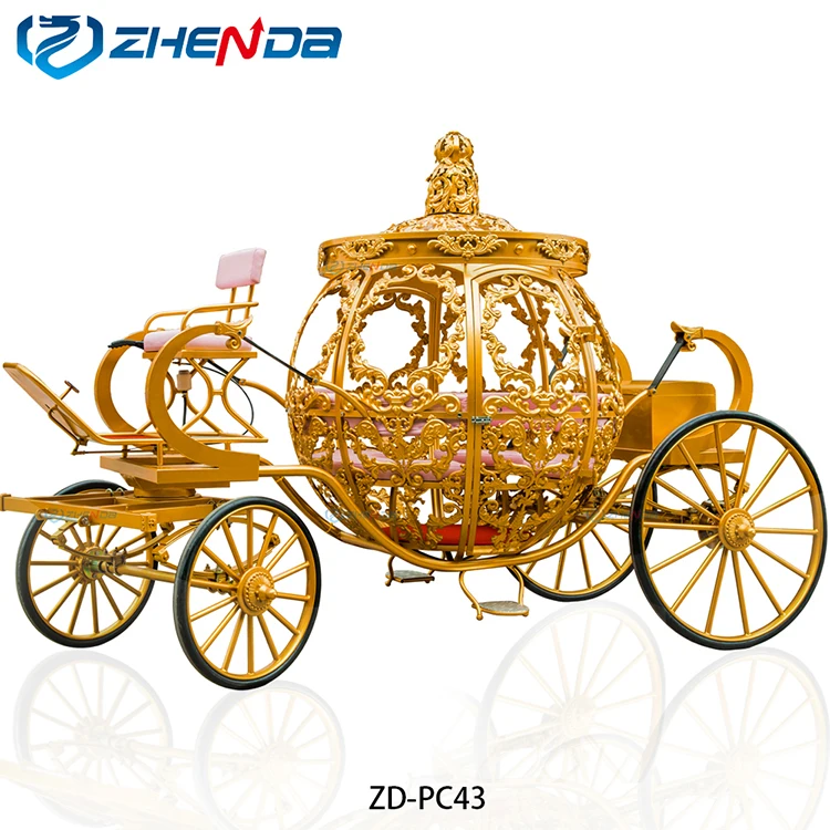 Special Transportation/Electric Sightseeing horse drawn  cart/Electric Pumpkin Horse drawn Carriage
