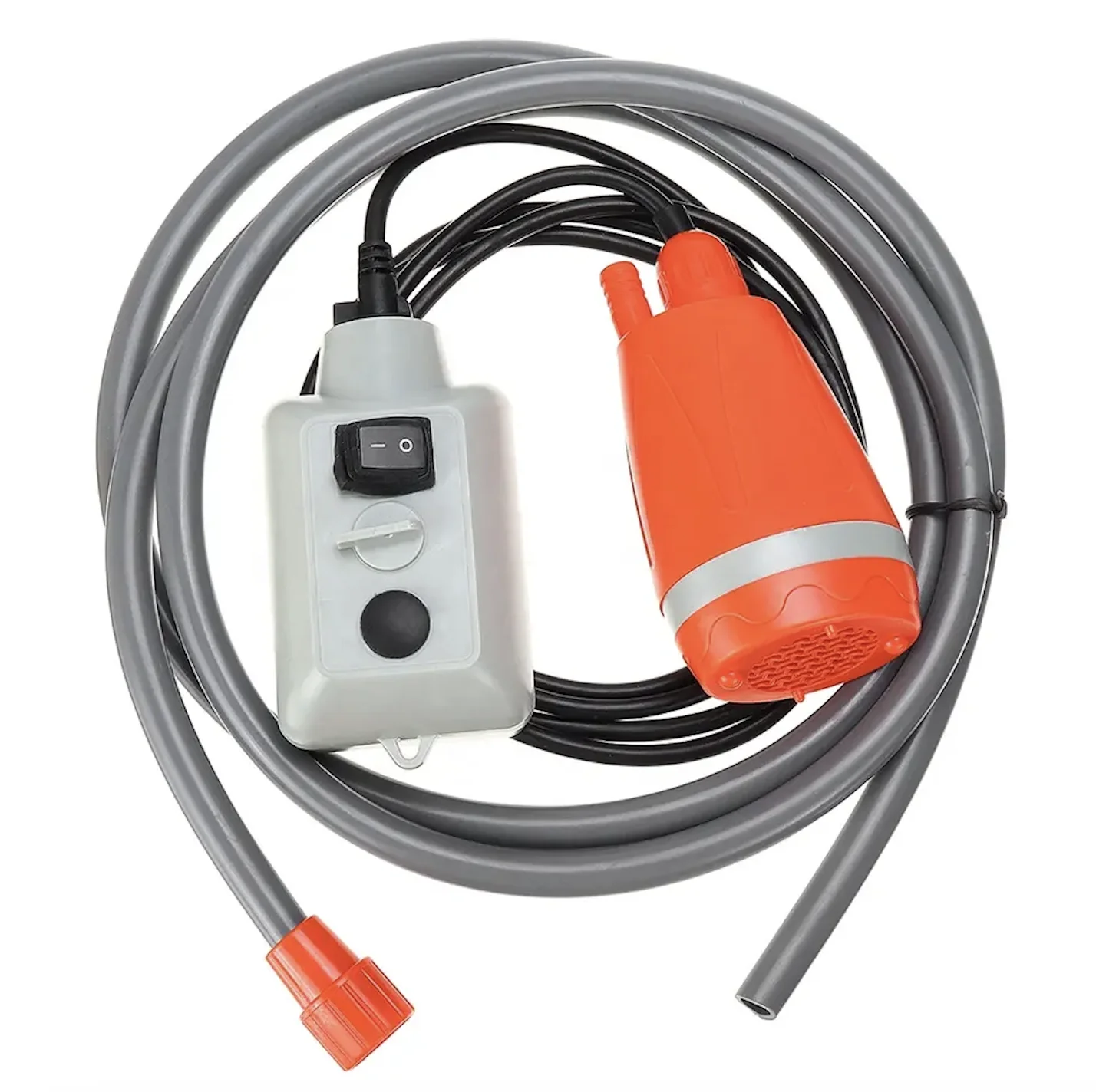 Portable Battery Powered Easy to Use and Store Hand Pump Shower Portable Shower 12 Volts for Caravan Outdoor Shower