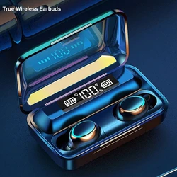 F9 5 BTh Blue tooth Auriculares Wireless BT5.0 Headset Earphones TWS F9-5 Earbuds Audifonos F9 35 5C with Power Bank