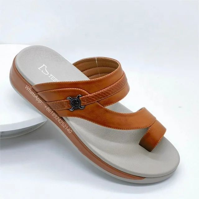 Comfortable Men Pu Slippers Sandals Large Size Custom Arabic Slides Slippers Professional Manufacturer Slippers For Men