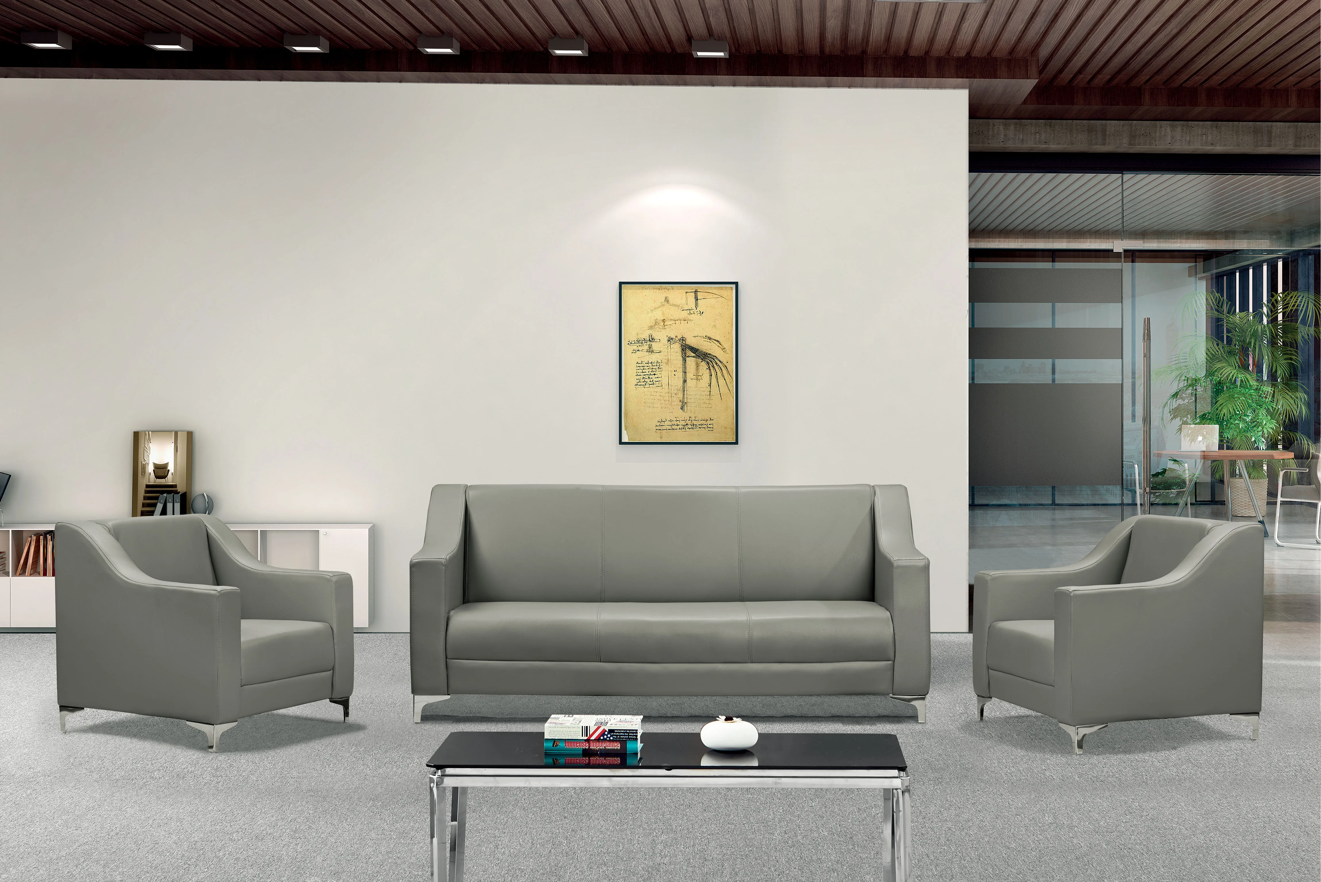 Modern Office Furniture Luxury Modular Sofa Set Designs Small Office