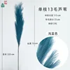 Single 13-haired reed, light blue