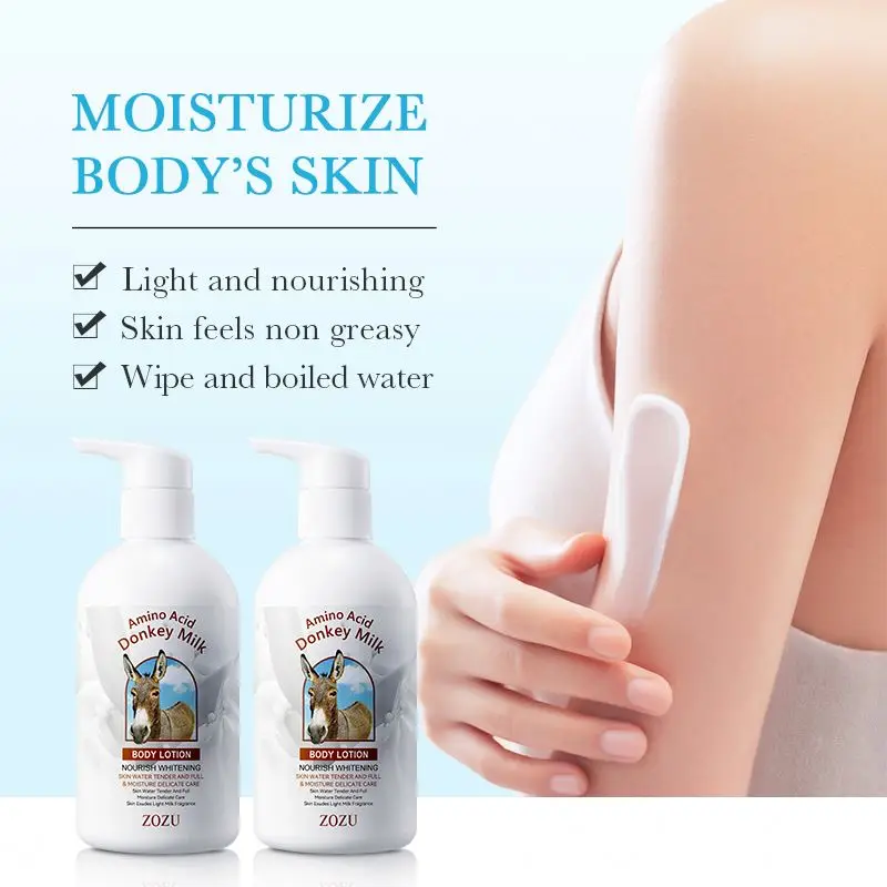 ZOZU Amino Acid Donkey Milk Moisturizing Firming Brightening Skin