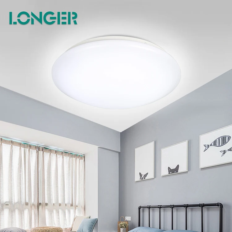 Newest Motion Sensor LED Ceiling Lights Ceiling Lamp PVC White 20 Contemporary 80 Round 70 Modern Ceiling Design 2 Years 20000