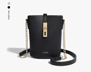 Wholesale customized fashion PU leather shoulder bags Fashion women's small chain bag girl crossbody bag