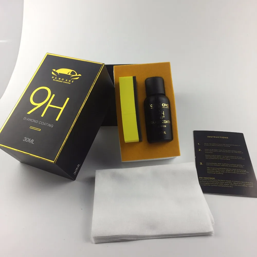 Drop Shipping 9h Hardness Ceramic Pro Coating Kit Anti Scratch Car