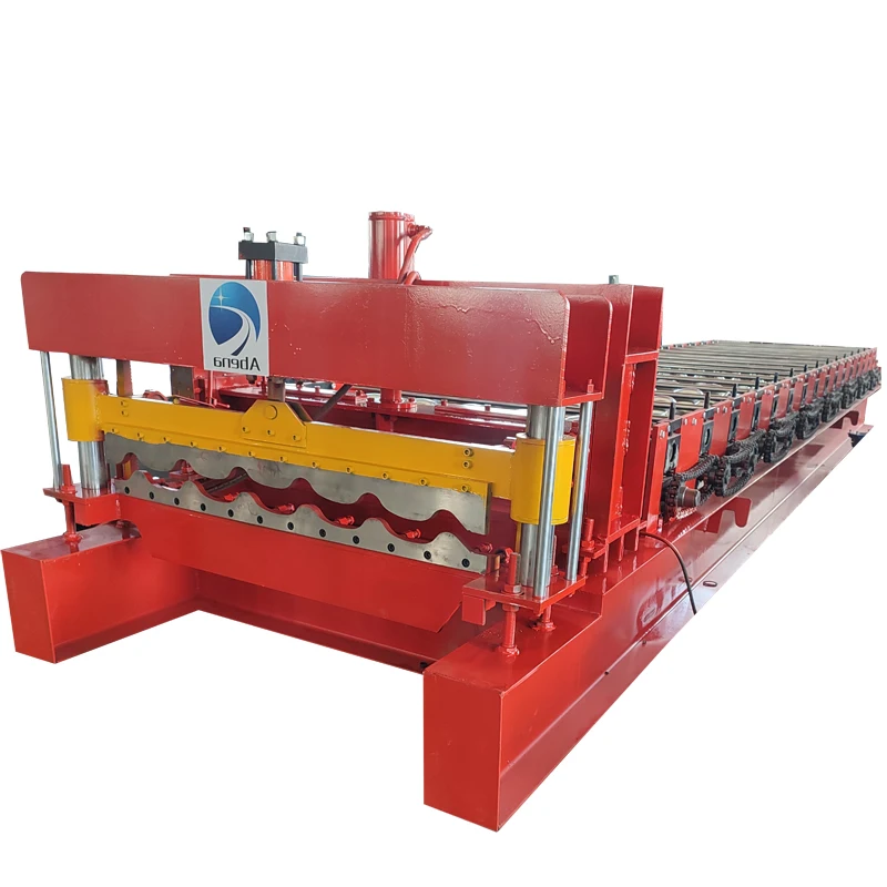 Tile Forming Machine Portable KR-18 Standing Seam Roof Tile Making Machine - Snap Lock Roll ...