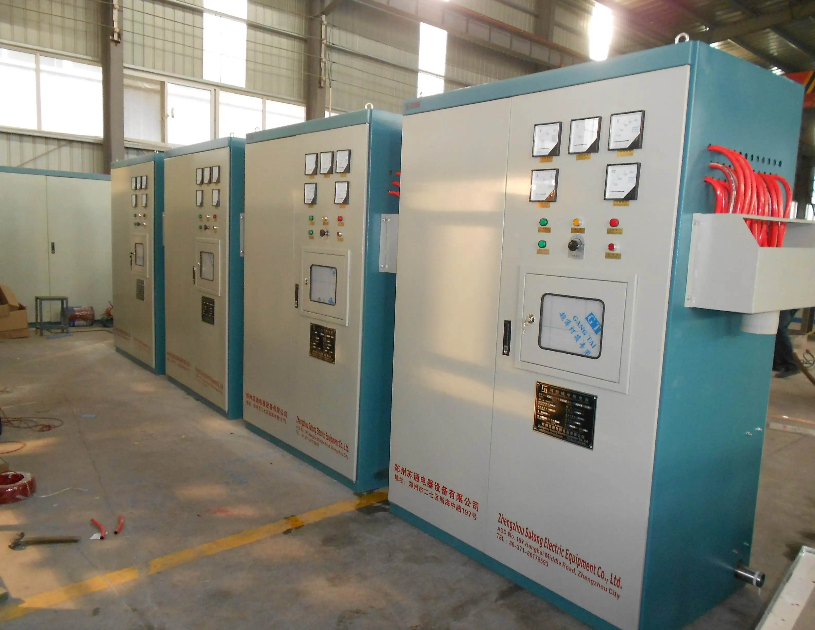 1 Ton Cast Iron Melting Furnace - Induction Melting for Copper & Steel ...