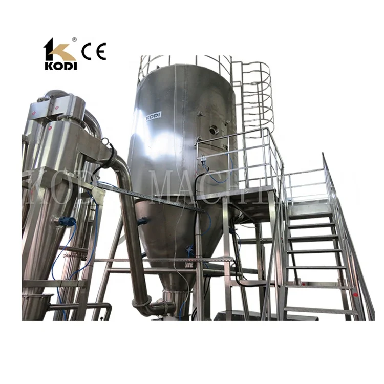 LPG Model Centrifugal Atomizer Type Industrial Food Spray Dryer