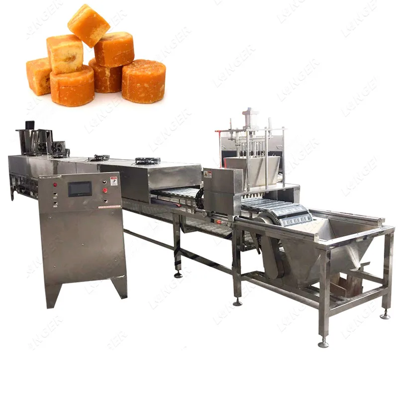 Small Scale Organic Jaggery Production Machines Automatic Jaggery Moulding Machine