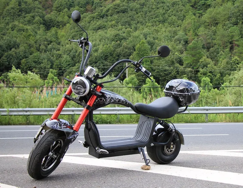 New arrive high quality wholesale citycoco 1000w wide wheel off road electric motorcycle with CE certificate