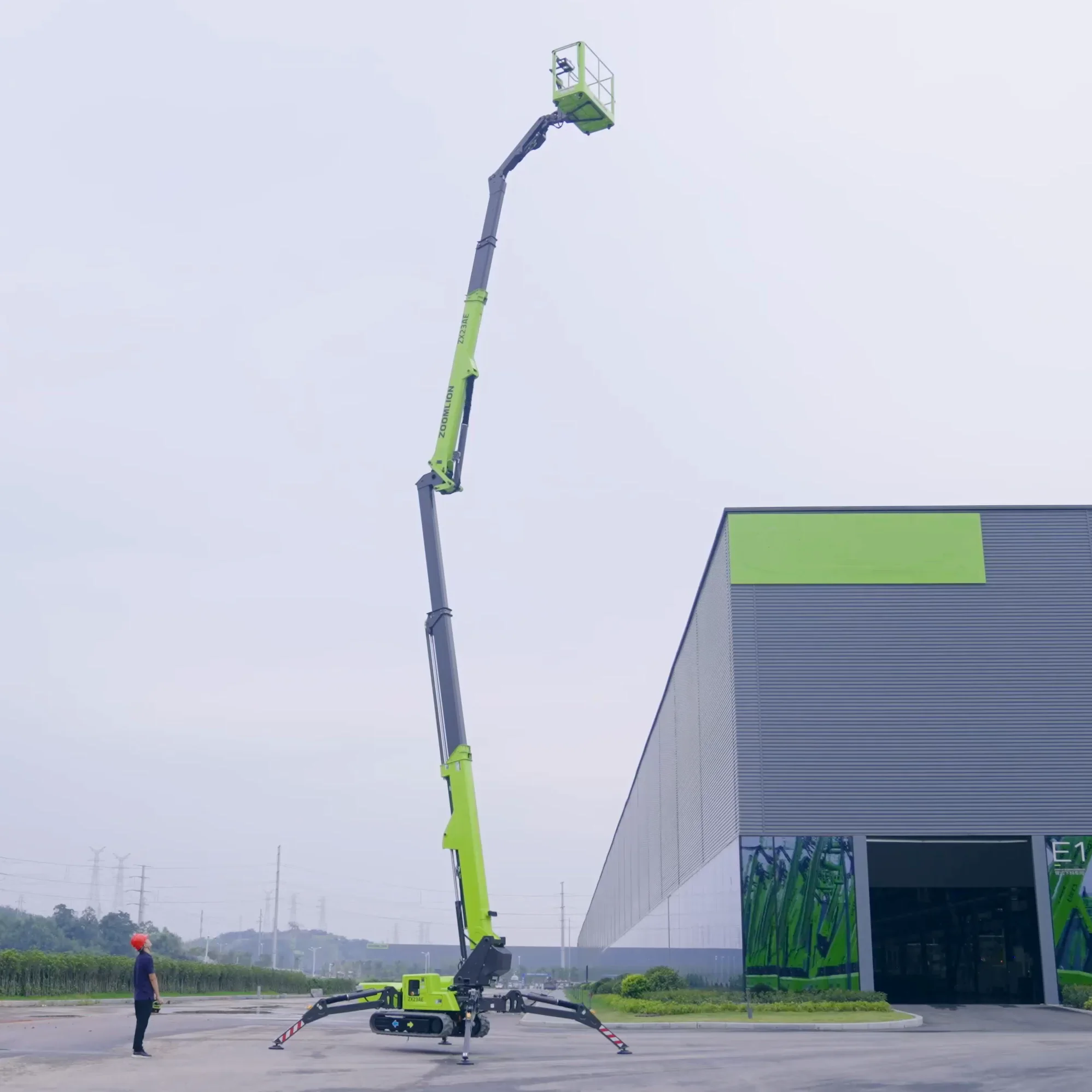 Zoomlion 23m Electric Self-propelled Aerial Work Platform ZX23AE