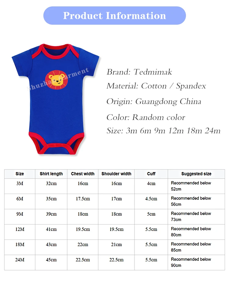 baby romper short sleeve