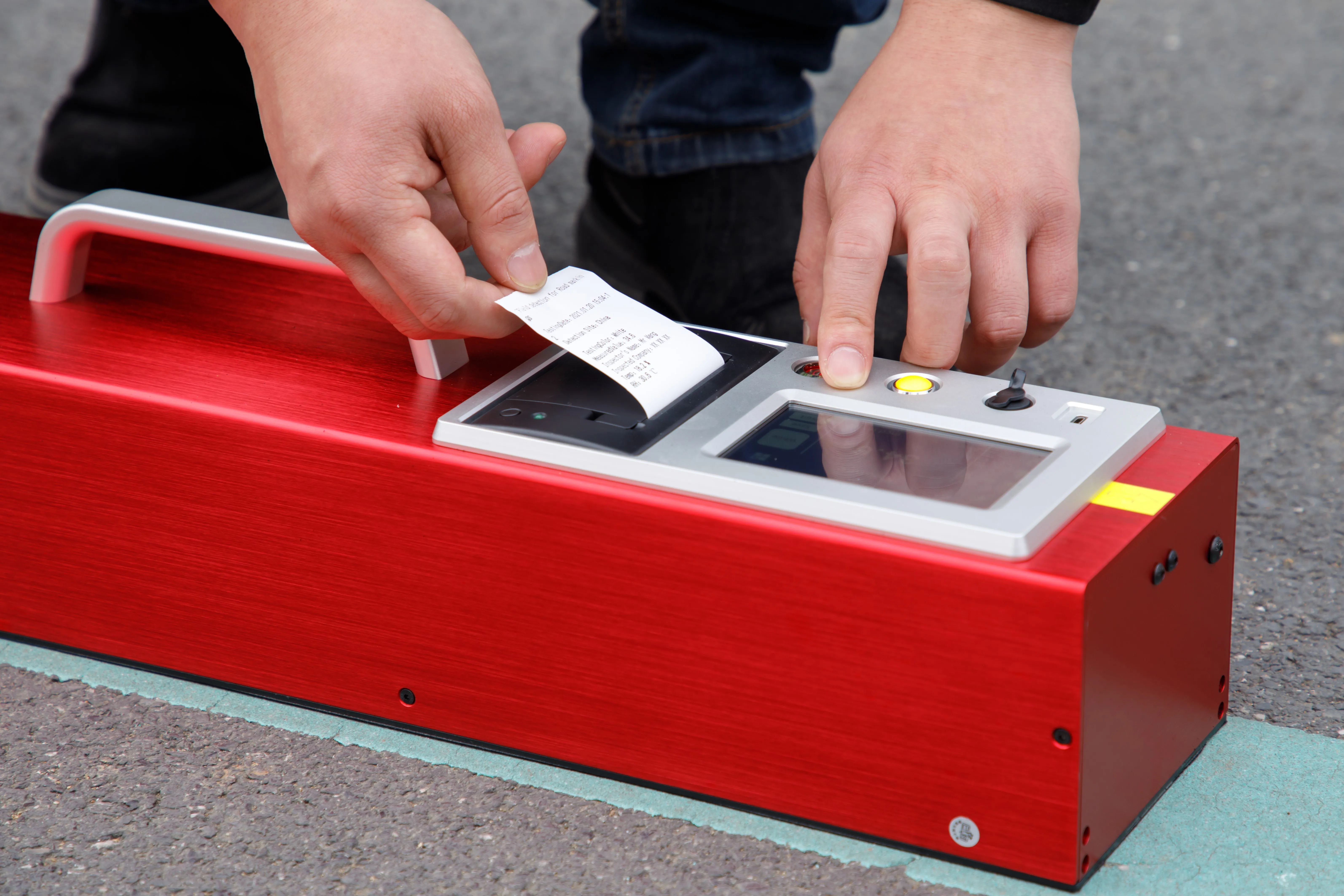 Retroreflectometer for Road Markings Lines/pavement Marking ...