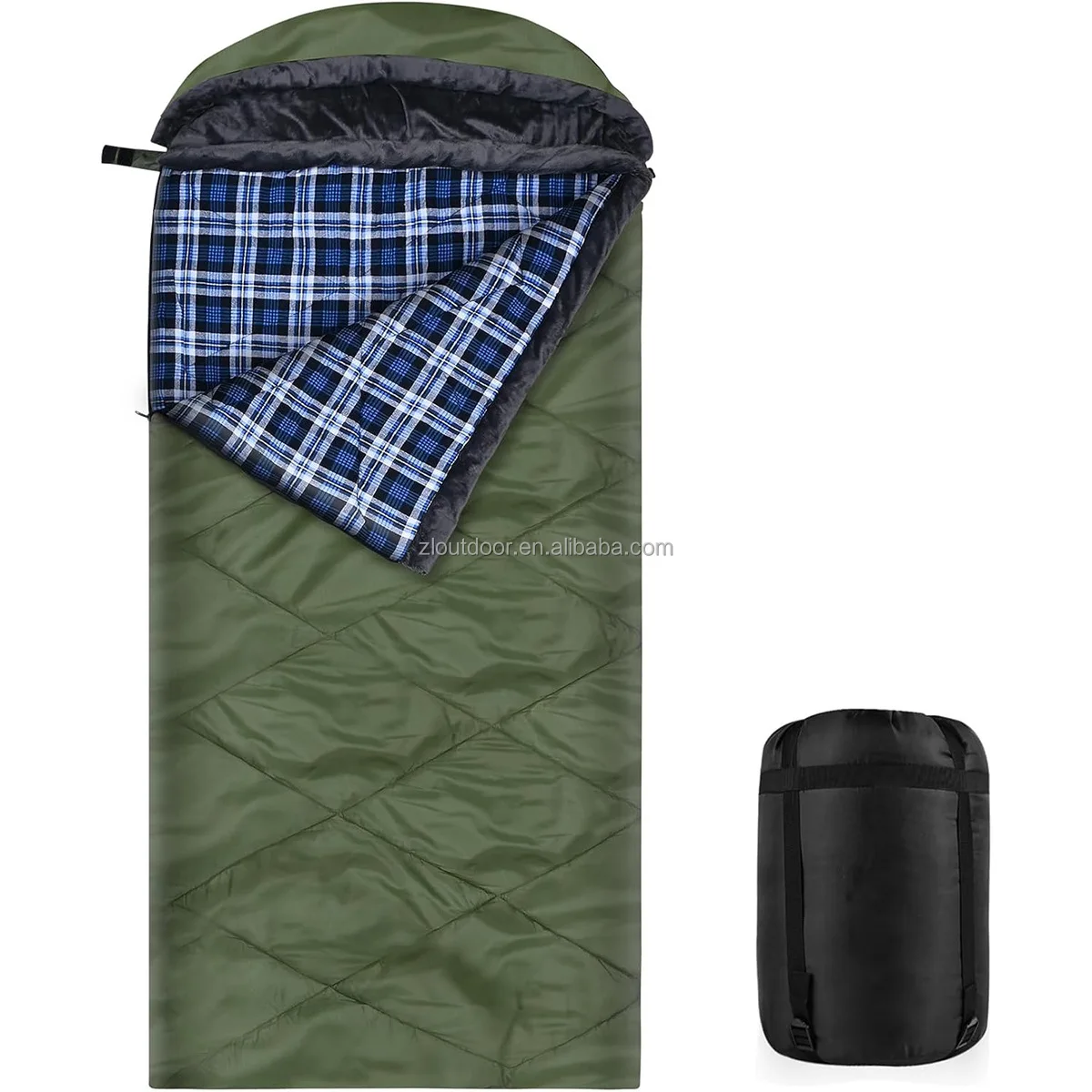 Manufacturer wholesale outdoor adult camping 210T polyester spring summer sleeping bag