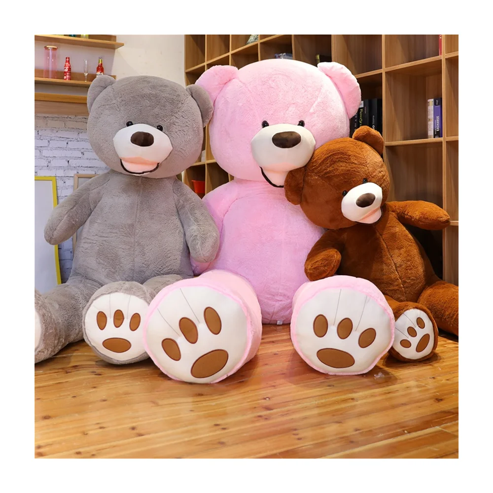 Joyfay 63in 160cm Light Brown Giant Teddy Bear Plush Toy Birthday Valentine  Gift | eBay