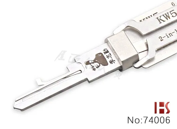Lishi Lock Pick Decoder Tool - KW5 - 6pin 2 In1 Decode