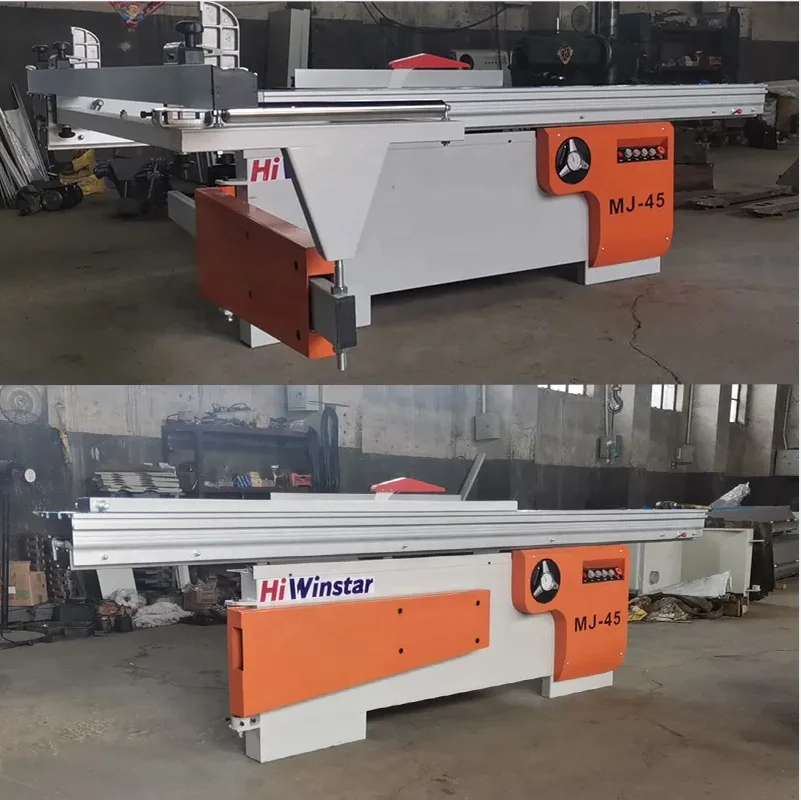 MJ45 High Precision Panel Saw Machine with Sliding Table Saw Wood Cutter