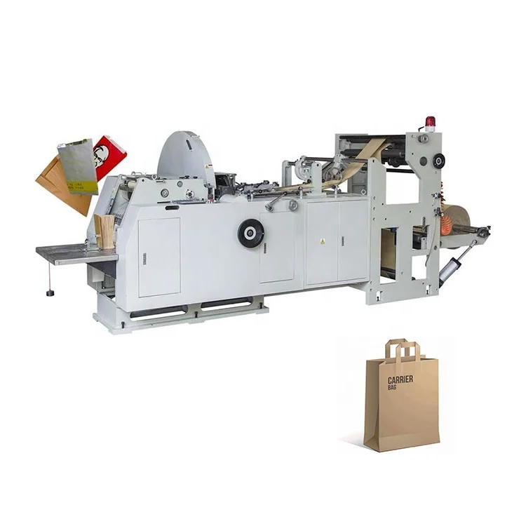 Factory Price Production High Speed Small Cheap Paper Bag Making Machine