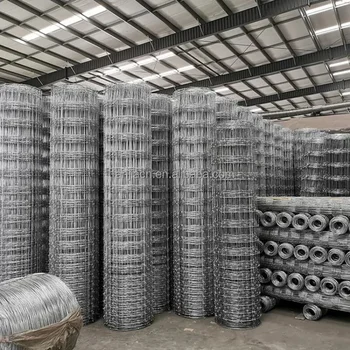 Farming Wire Mesh Fence Cheap Fences Hot Dipped Galvanized Cattle Fence For Sale