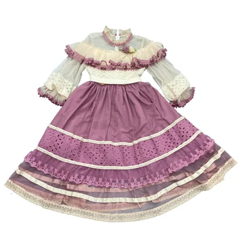 2021 Wholesale Girls Boutique Ribbed Knit Ruffle Sleeve Dress organnic cotton flutter dresses lovely skirt
