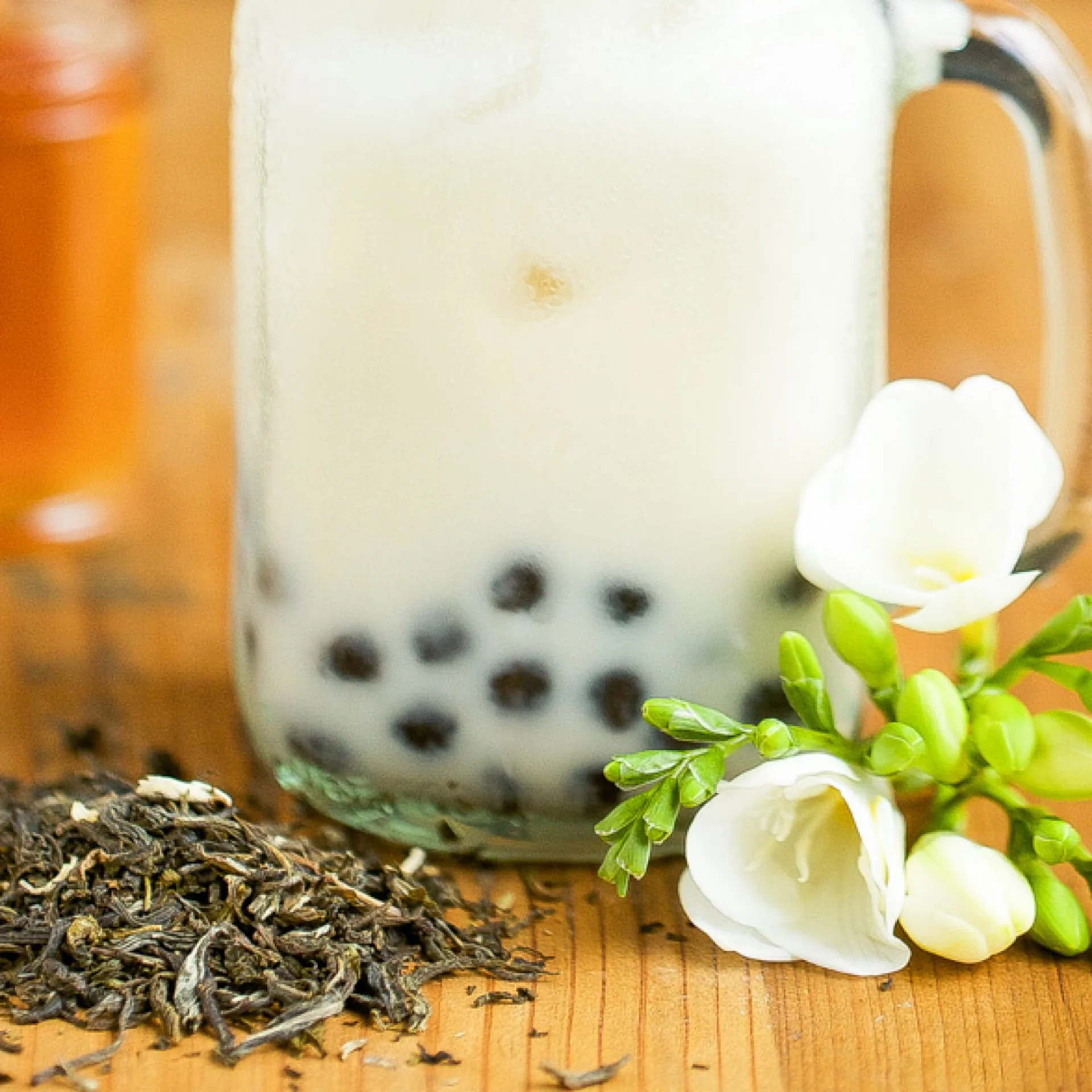 No.1バブルティーキット抹茶パウダーミルクティーパウダーボバPLA