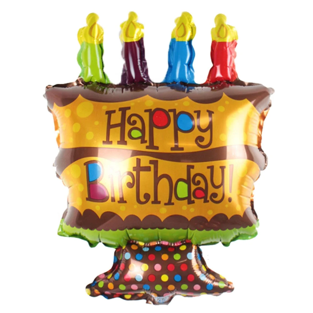 Милый воздушный шар из алюминиевой фольги, надувные шары для детей, украшение для торта на день рождения, вечеринки, церемонии, мероприятия, Прямая поставка