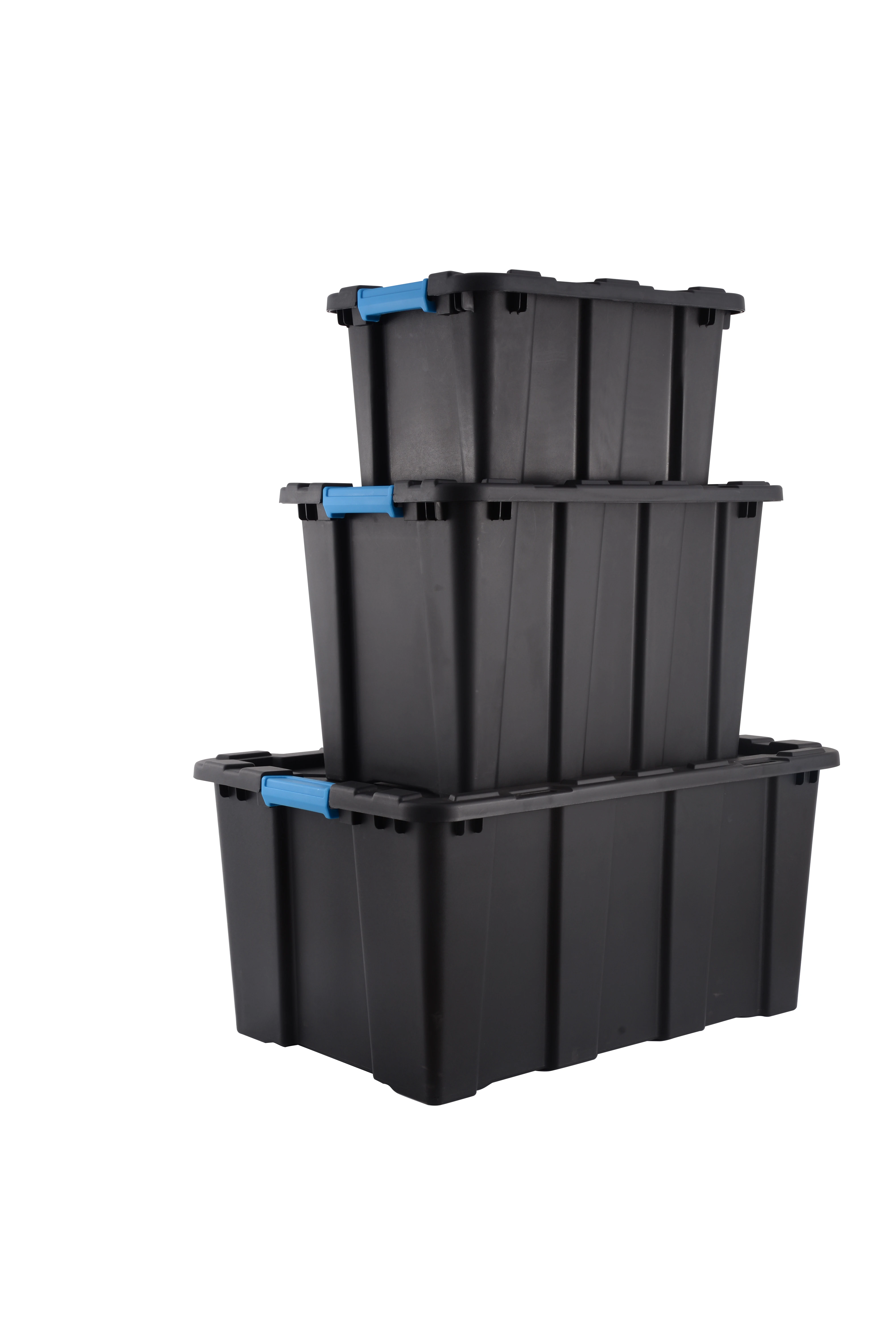 Eco Friendly 80l Heavy Duty Multi Plastic Storage Box Container with Handle