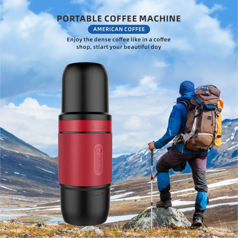 Good Product Mini Espresso Maker Portable Manual Coffee Machine for Outdoor Camping Travel
